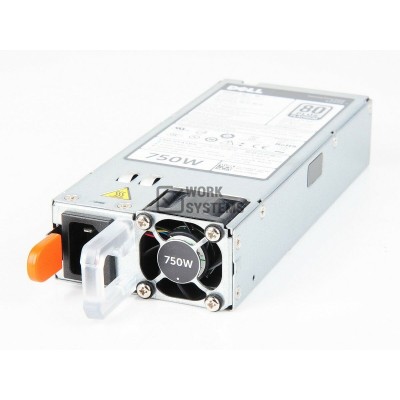 W8R3C Блок питания Dell 750W EPP 80+ Platinum PSU