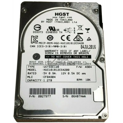 Жесткий диск HGST 0B27977 1,2Tb 10520 SAS 2,5" HDD