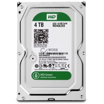 Жесткий диск Western Digital WD40EZRX 4Tb IntelliPower SATAIII 3.5" HDD