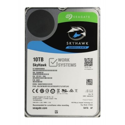 Жесткий диск Seagate 1ZE101 10Tb 7200 SATAIII 3.5" HDD