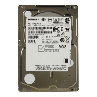 Жесткий диск Toshiba HDEAH03GEA51 300Gb 15000 SAS 2,5" HDD