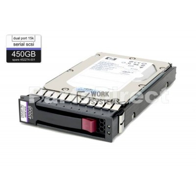 737572-001 Жесткий диск HP 450-GB 12G 15K 3.5 DP SAS HDD
