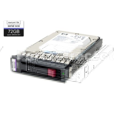 462587-001 Жесткий диск HP 72-GB 15K 3.5 DP SAS HDD
