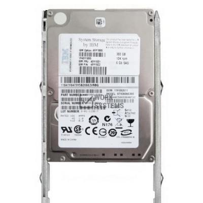 Жесткий диск IBM 49Y1922 300Gb 10000 SAS 2,5" HDD