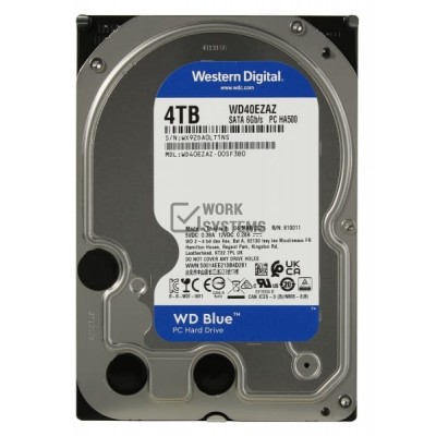 Жесткий Диск Western Digital WD40EZAZ 4TB 5400 SATAIII 3.5" HDD