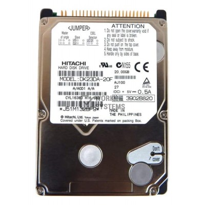Жесткий диск Hitachi DK23DA-20F 20Gb 4200 IDE 2,5" HDD