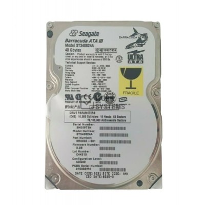 Жесткий диск Seagate ST340824A 40Gb 7200 IDE 3.5" HDD