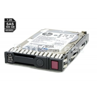 652745-S21 Жесткий диск HP G8 G9 500-GB 6G 7.2K 2.5 SAS SC