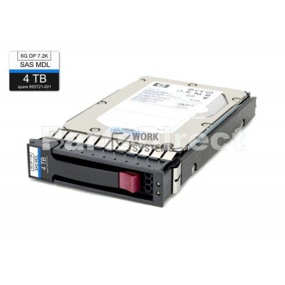 MB4000FCWDK Жесткий диск HP G8-G10 4-TB 6G 7.2K 3.5 SAS SC