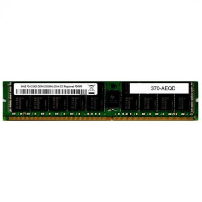 370-AEQD Модуль памяти Dell RDIMM 64GB 2 933 МТ/с двухранговый