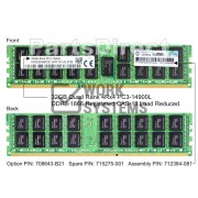 712384-081 Оперативная память HP 32-GB (32GB) SDRAM LR DIMM