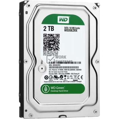 Жесткий диск Western Digital WD20EZRX 2Tb IntelliPower SATAIII 3.5" HDD
