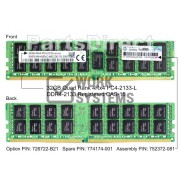 753222-B21 Оперативная память HP Enterprise 32 Гб DDR4 2133 МГц