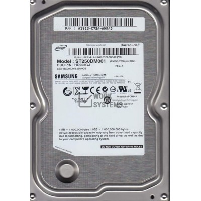 Жесткий диск Samsung HD253GJ 250Gb 7200 SATAII 3.5" HDD