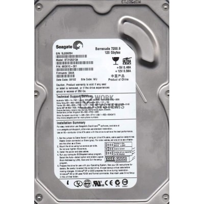 Жесткий диск Seagate 9BD01C-520 120Gb 7200 IDE 3.5" HDD