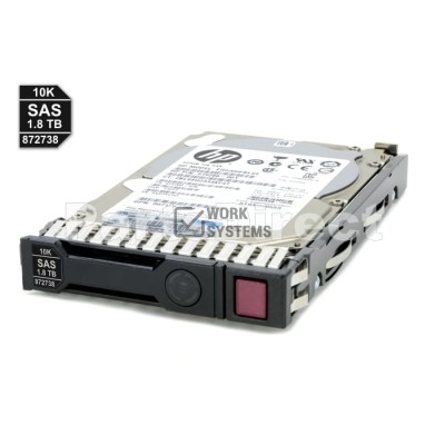 872284-001 Жесткий диск HP G8-G10 1.8-TB 12G 10K 2.5 SAS SC