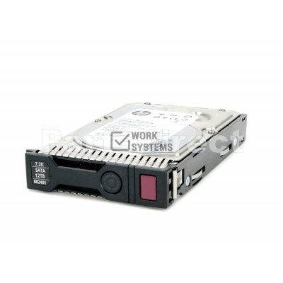 881785-B21 Жесткий диск HP G8 G9 12-TB 6G 7.2K 3.5 SATA SC