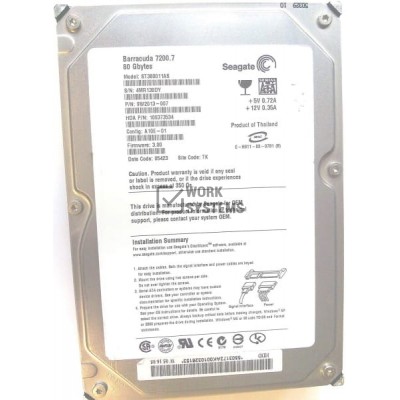 Жесткий диск Seagate ST380011AS 80Gb 7200 SATA 3.5" HDD
