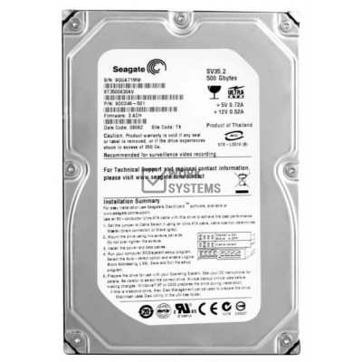 Жесткий диск Seagate ST3500630AV 500Gb 7200 IDE 3.5" HDD