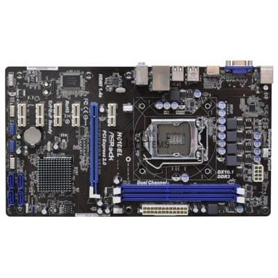 Материнская плата ASRock H61DEL Socket 1155