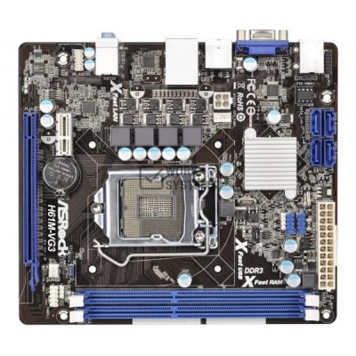Материнская плата ASRock H61M-VG3 Socket 1155
