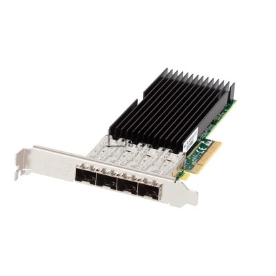 Адаптер SILICOM 4-PORT SFP+ 10G X8 GEN3 LP SERVER ADAPTER [PE310G4SPI9LA-XR]