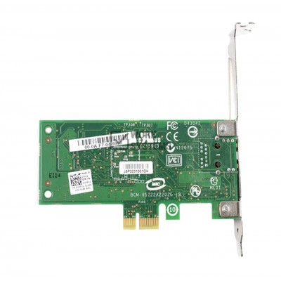 VX9M4 Адаптер Dell Broadcom 5722 PCI-E LP Network Card