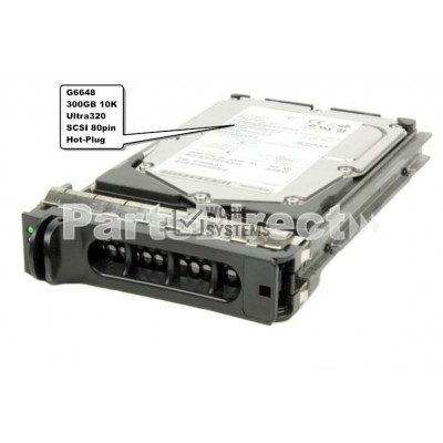 G6648 Жесткий диск Dell 300 Гб 10000 об/мин