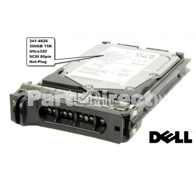 341-4826 Жесткий диск Dell 300 Гб 15000 об/мин
