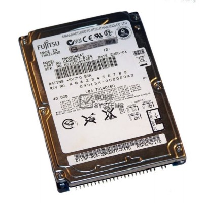 Жесткий диск Fujitsu CA06557-B124 40Gb 4200 IDE 2,5" HDD
