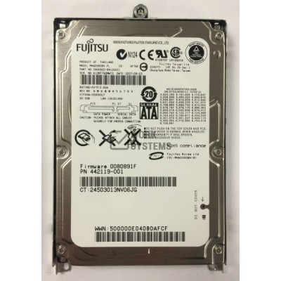 Жесткий диск Fujitsu CA06820-B41200C1 80Gb 5400 SATA 2,5" HDD