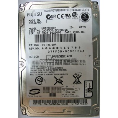 Жесткий диск Fujitsu MHT2080BH 80Gb 5400 SATA 2,5" HDD