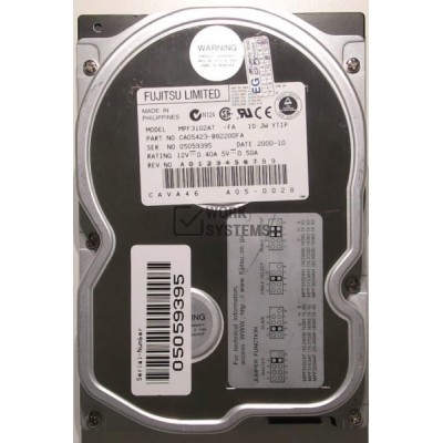 Жесткий диск Fujitsu MPF3102AT 10,2Gb 5400 IDE 3.5" HDD