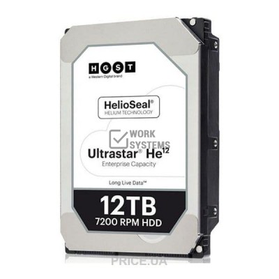 Жесткий диск HGST 0F29532 12Tb 7200 SAS 3,5" HDD