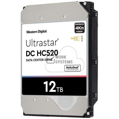 Жесткий диск HGST 0F29560 12Tb 7200 SAS 3,5" HDD