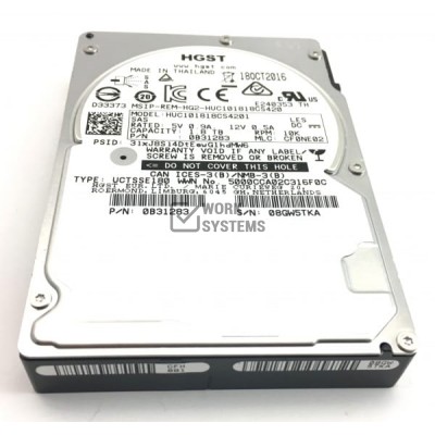 Жесткий диск HGST HUC101818CS4201 1,8Tb 10520 SAS 2,5" HDD
