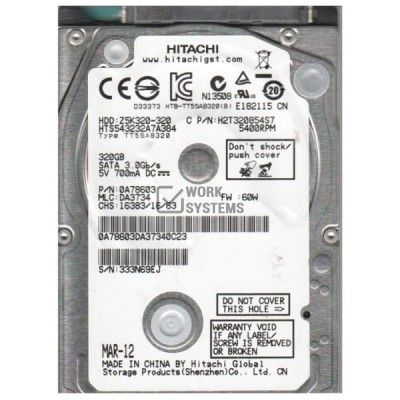 Жесткий диск Hitachi HTS548030M9AT00 30Gb 5400 IDE 2,5" HDD