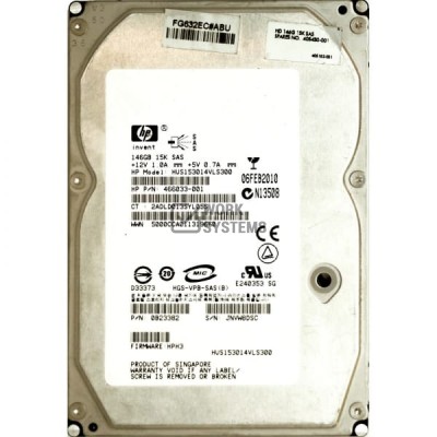 Жесткий диск HP 0B23382 147Gb  SAS 3,5" HDD Жесткий диск HP 0B23382 147Gb  SAS 3,5" HDD