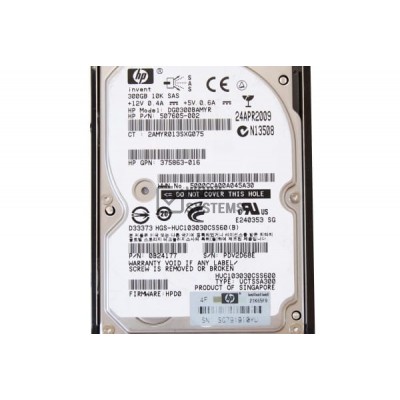 Жесткий диск HP 0B24177 300Gb  SAS 2,5" HDD