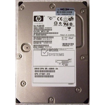 Жесткий диск HP 271037-012 36,4Gb  U320SCSI 3.5" HDD Жесткий диск HP 271037-012 36,4Gb  U320SCSI 3.5" HDD