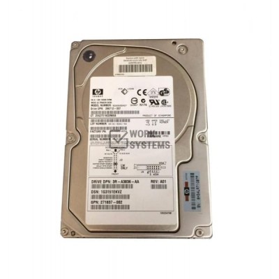 Жесткий диск HP 271837-002 36,4Gb  U320SCSI 3.5" HDD Жесткий диск HP 271837-002 36,4Gb  U320SCSI 3.5" HDD