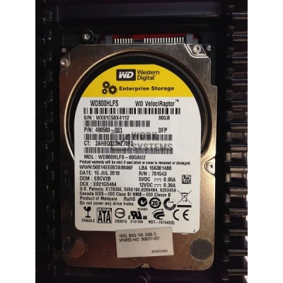 Жесткий диск HP 439994-001 80Gb  SATAII 2,5" HDD