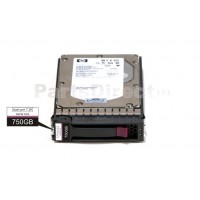 DB0750BABFE Жесткий диск HP 750-GB 3G 7.2K 3.5 DP SAS HDD