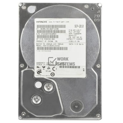 Жесткий диск Hitachi 0A39267 640Gb 7200 SATAII 3.5" HDD