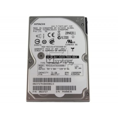 Жесткий диск Hitachi 0B23727 73Gb  SAS 2,5" HDD