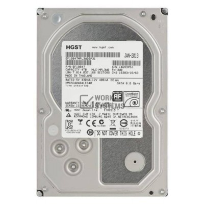 Жесткий диск Hitachi 0F19847 4Tb  SATAIII 3,5" HDD