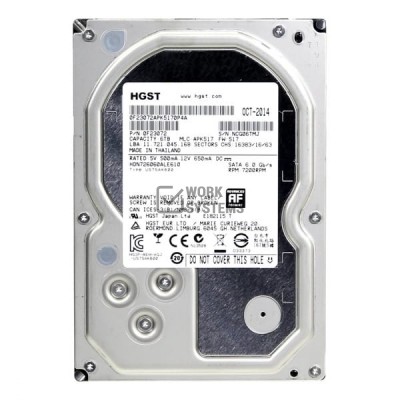 Жесткий диск Hitachi HDN726060ALE610 4Tb 7200 SATAIII 3.5" HDD
