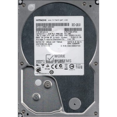 Жесткий диск Hitachi HDS723015BLA642 1,5Tb  SATAIII 3,5" HDD