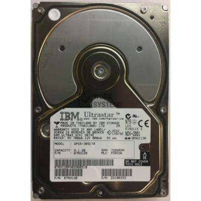 Жесткий диск IBM 07N3120 9,1Gb 7200 U160SCSI 3.5" HDD