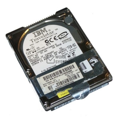 Жесткий диск IBM 07N7449 20Gb 4200 IDE 2,5" HDD